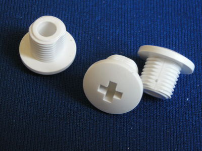 【燈頭塑料螺絲、十字圓頭M10X1X10、塑膠燈頭螺絲】價格,廠家,圖片,塑料零件,中山市小欖鎮宏隆金屬塑料電器制品廠-